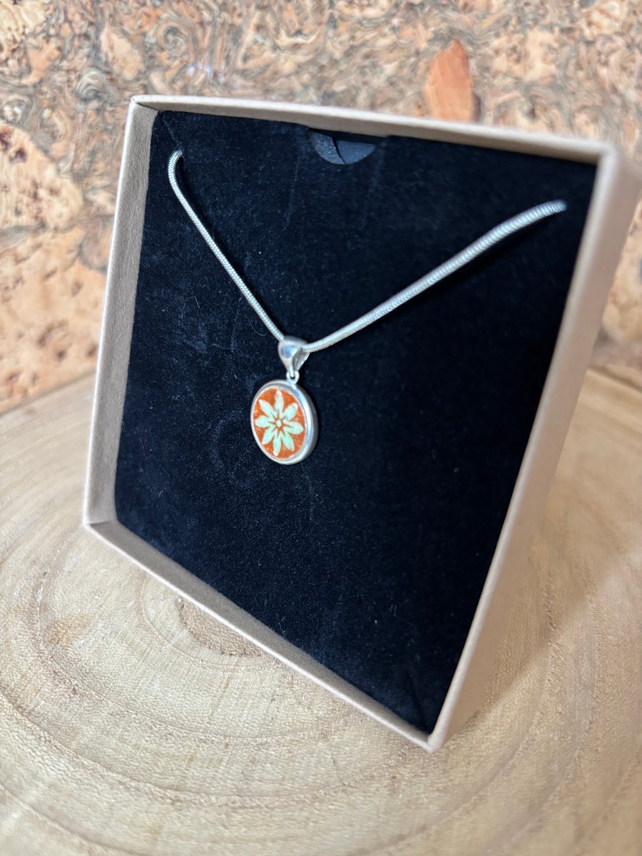 Handmade Pendant Necklace, Unique Eco Friendly Gifts, Handmade Christmas.