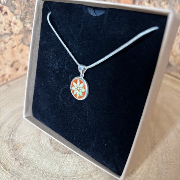 Handmade Pendant Necklace, Unique Eco Friendly Gifts, Handmade Christmas.