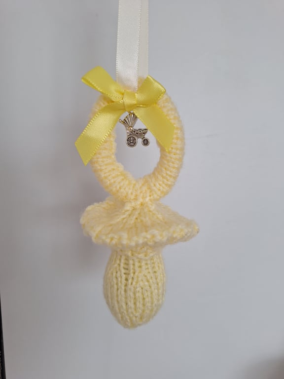Hand Knitted Gypsy Pram Charms