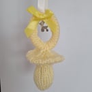 Hand Knitted Gypsy Pram Charms