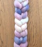 Hand Dyed Targhee Top 102g Spinning Fibre - Petal - Image 5