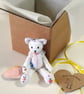 Small bear with a big heart, 5 inch gift boxed collectable hand sewn teddy bear - Image 4