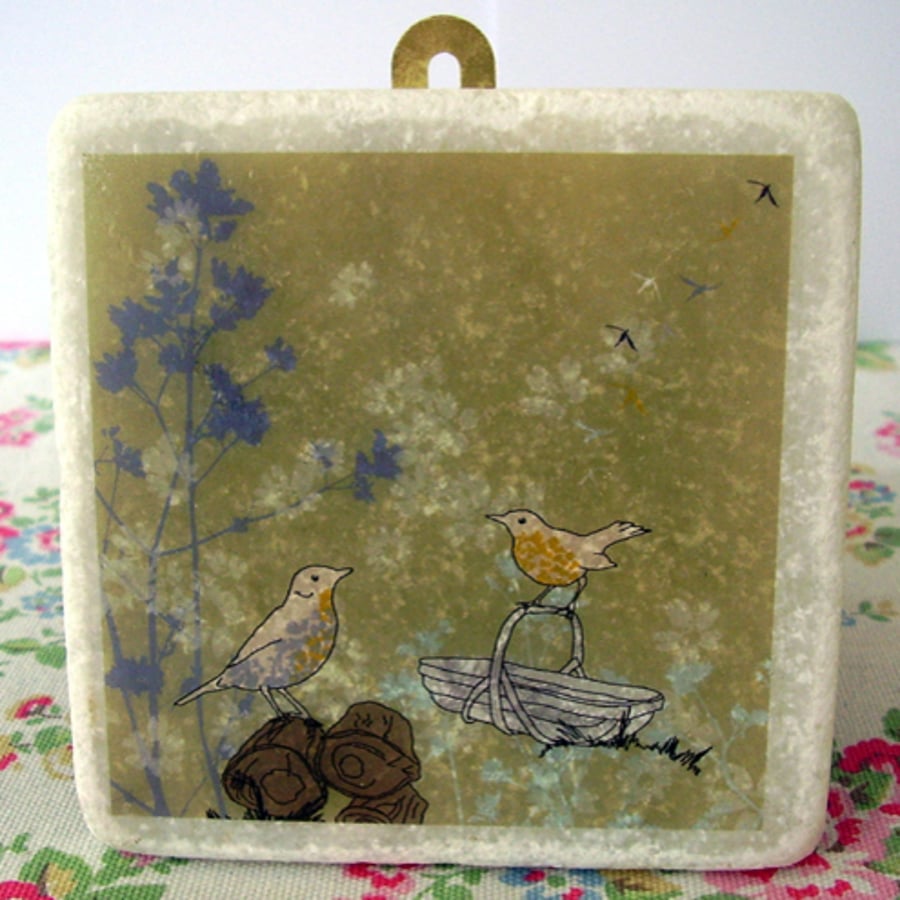 'littlebirdy' wall art