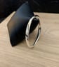 "Parallels" - Heavy Sterling Silver Bangle - 40g - Made to any size -Hand Forged - Image 5