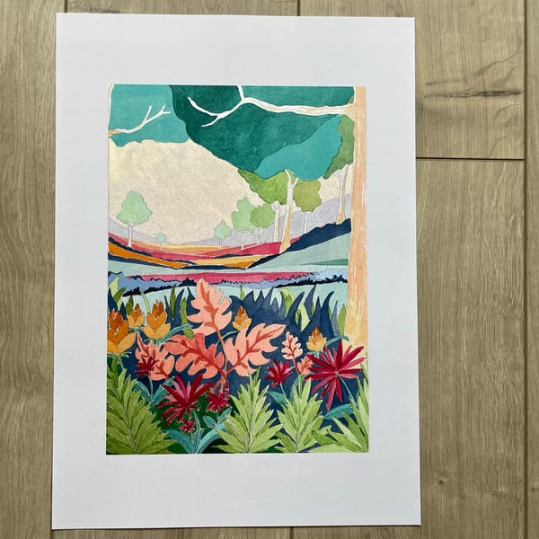 Maximalist art print