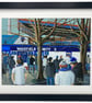 Wakefield. Framed & Unframed Trinity Art Print, Rugby League Club Belle Vue Gift