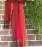 Handwoven Pure Cotton Scarf - Image 1
