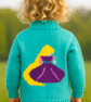 Knitting Pattern Rapunzel Sweater and Crown,  Digital Pattern - Image 5
