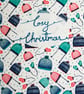 Cosy Christmas pattern- Christmas card - Image 2