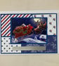 Pack of 2 Christmas cards - Santa in his sleigh - Image 5