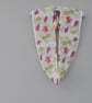 Handprinted chiffon scarf Autumn Leaves - Image 1
