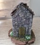 Cute Unique Handmade Fairy Cottage House Decoration Ornament