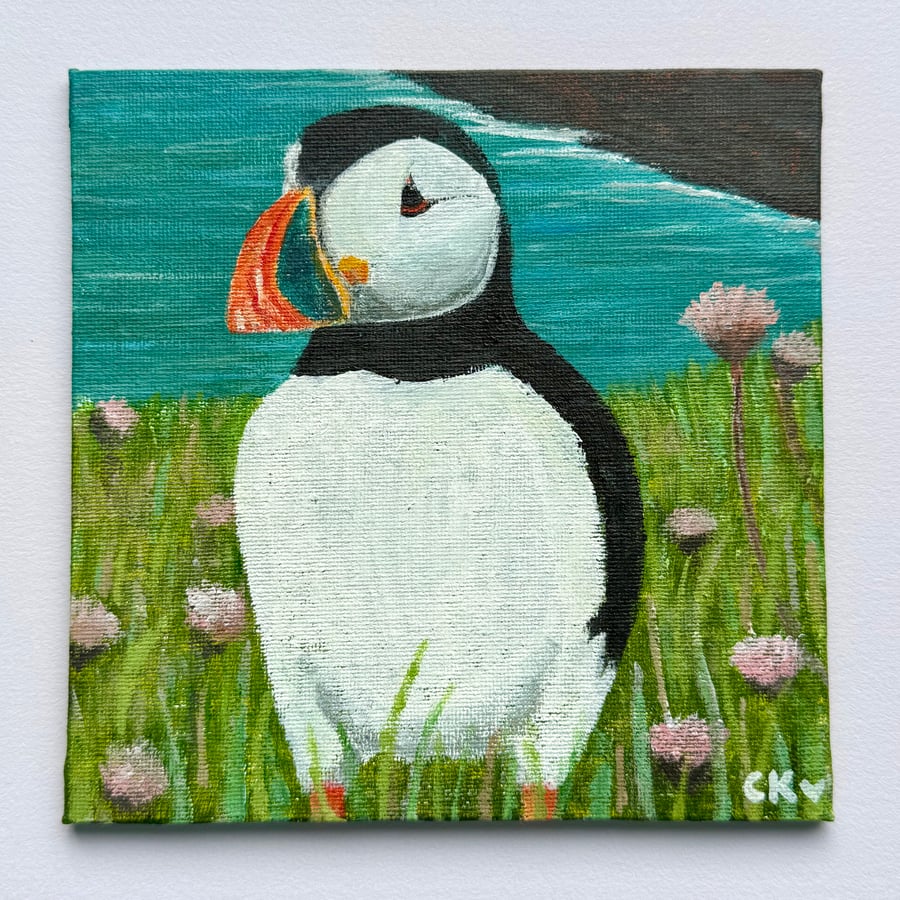 Puffin Painting