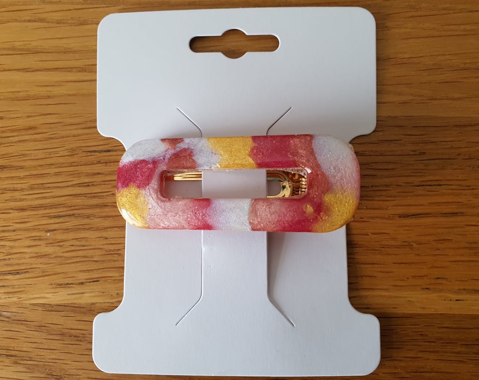 Eye Catching Multicoloured Hair Clip