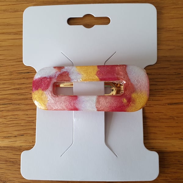 Eye Catching Multicoloured Hair Clip