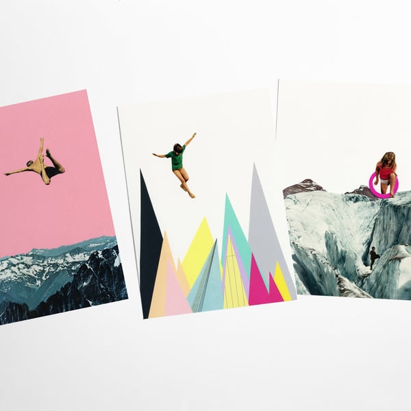 Mountain Postcard Set - Other Worlds