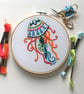 Embroidery Kit - Jellyfish Hand Embroidery