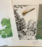 Holkham Beach Coastal Path - Limited Edition Lino Print - Image 5