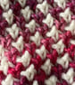 Chunky Hand Knitted Cowl - Scarf - Neck Warmer  in Shades of Pink - Image 4