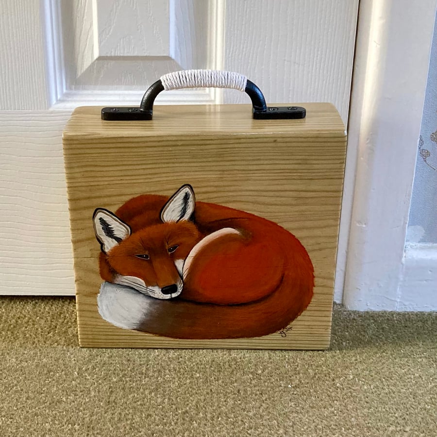Fox doorstop home decor