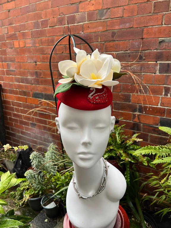 Beautiful Handmade hat, Hat for the Races, Hats for Ascot, Special Occasion Hats