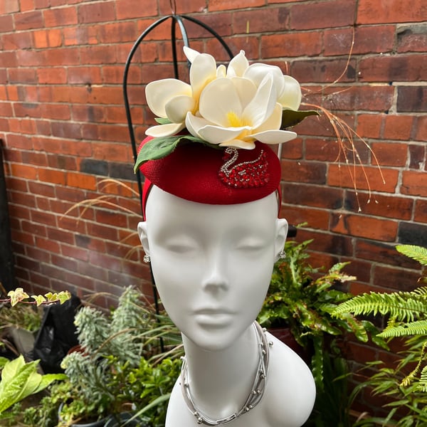Beautiful Handmade hat, Hat for the Races, Hats for Ascot, Special Occasion Hats