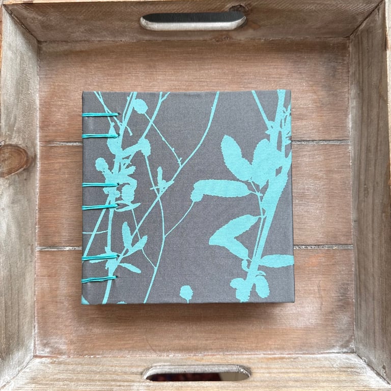 Square Coptic Bound Handmade Sketchbook