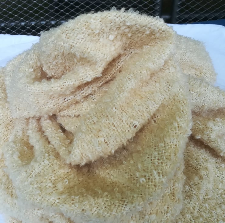 champagne wedding shawl