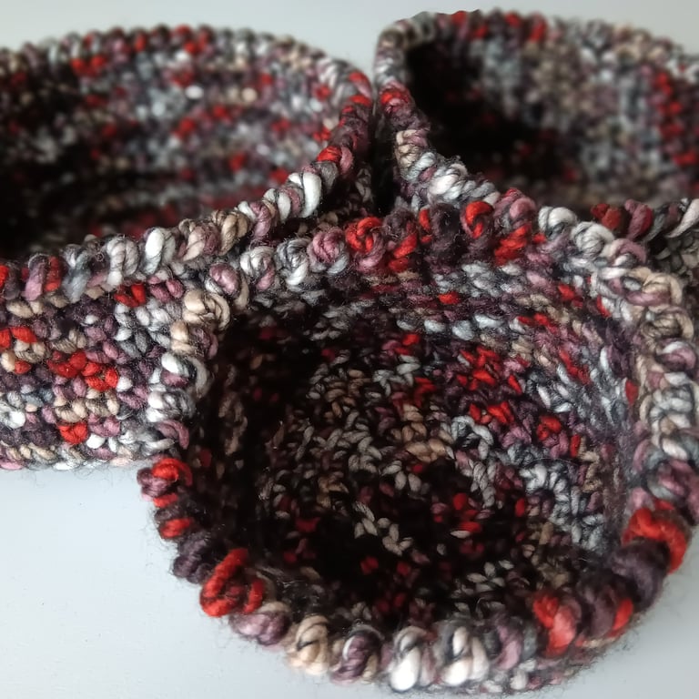 Crochet Nesting Baskets (Rich Metals) - set of 3, so practical!