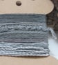 Small Slate Blue Grey Natural Dye Textured Thread Pack - Image 1