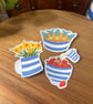 Cornishware Stickers Pack - Cornwall Gift - Image 1