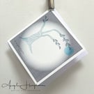 Blank Card and Envelope - Fine Art Design - Sheltering Tree Winter