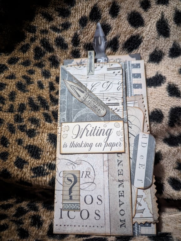 3 pocket Journal Insert 