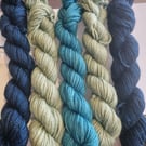 Dk Mini skeins Naturally dyed