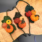 Pumpkin Ukulele Headstock Corsage for Halloween