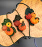 Pumpkin Ukulele Headstock Corsage for Halloween