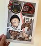 Project Hail Mary inspired Full Colour New School Tattoo Flash Print