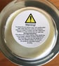 Soy wax candle, Rock Salt and Driftwood vegan friendly in a gift box. . - Image 6