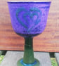 Traditional design stoneware and delightful Wine goblets - Image 7
