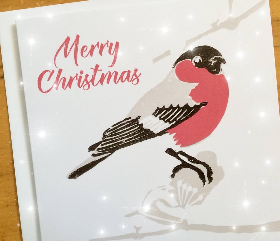 Pk 5 Bullfinch Christmas Cards 
