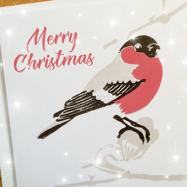 Pk 5 Bullfinch Christmas Cards 