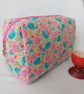 Sea shells theme soft fabric bag