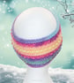 Crochet headband, ear warmer. Pastel rainbow twist ear warmer. Rainbow headband. - Image 4