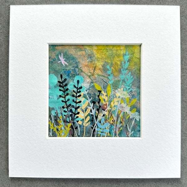Before the Storm - Original Mixed Media Botanical Artwork