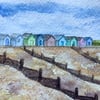 Shingle beach scene 