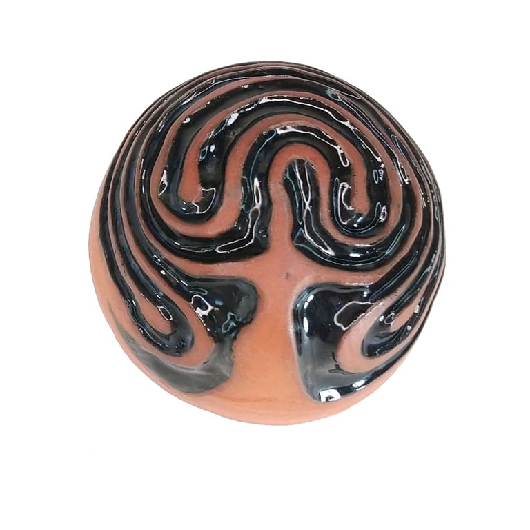 Night Sky  terracotta Finger labyrinth handheld double-sided ergonomic fidget