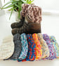 Lilac Pink Boot Cuffs, Crochet Ankle Warmers - Image 9