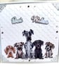 Cute Birthday Card for Dog Lovers, Multiple Dog Breeds, 3D Handmade - Image 1