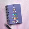 'Butterflies' A7 Notebook