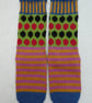 Spots and Stripes Sock Knitting Pattern PDF. Socks 4ply Knitting.  PDF Pattern. - Image 7